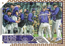 将图片加载到图库查看器，2023 Topps Gold Star Baseball Cards #408-458 Choose Yours
