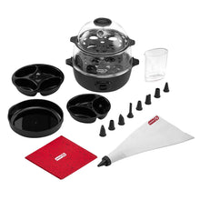 将图片加载到图库查看器，Dash Ultimate Deluxe Egg Cooker with Egg Bite Trays
