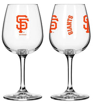 تحميل الصورة إلى عارض المعرض، MLB Teams Wine Glass - Assorted Team &amp; Style Choose your
