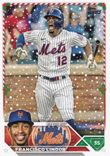 Load image into Gallery viewer, 2023 Topps Holiday Baseball Cards #103-153 - Choose Yours
