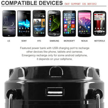 将图片加载到图库查看器，Lanterns, Rechargeable Led Camping Lantern, Solar Lantern Flashlights Charging for Phone
