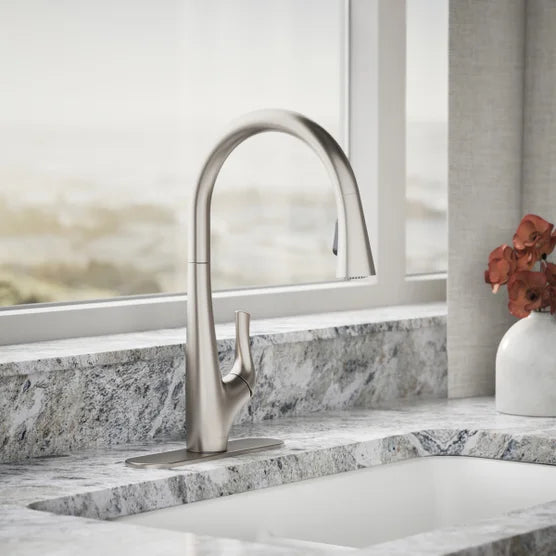 Kohler Bevin Pull-down Kitchen Faucet Stainless Steel