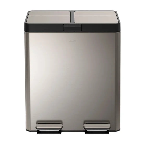 Kohler 82L Dual Bin Step Trash Can