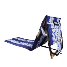 Load image into Gallery viewer, Melino Bumboo Beach Lounger with Tray Table - Floral
