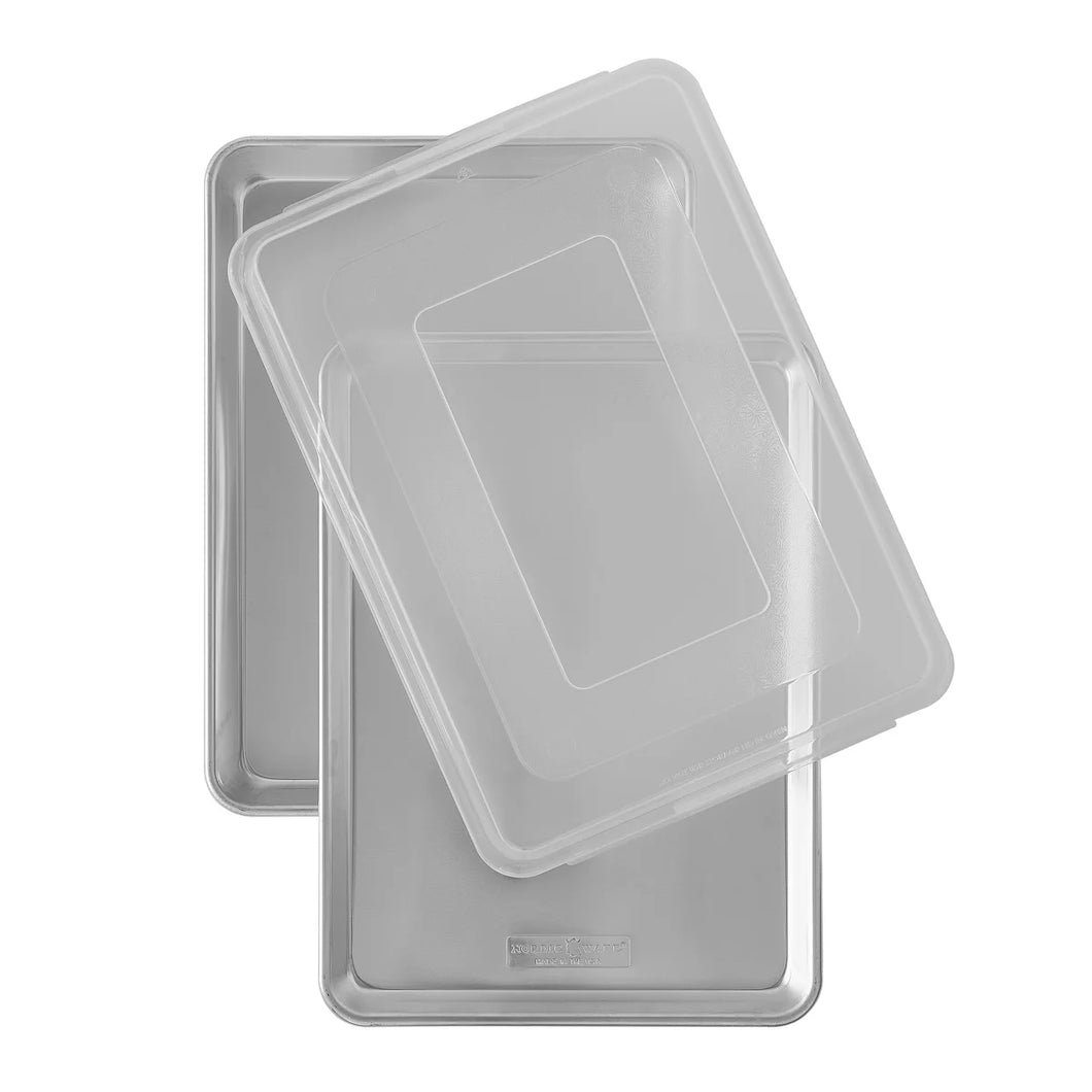 Nordic Ware Naturals 3-Piece Baking Sheet Set With Lid (Open Box)