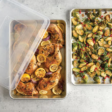 Load image into Gallery viewer, Nordic Ware Naturals 3-Piece Baking Sheet Set With Lid (Open Box)

