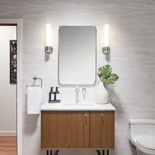 تحميل الصورة إلى عارض المعرض، Kohler Orime Rectangular Framed Mirror Brushed Nickel 24x36&quot;
