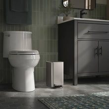将图片加载到图库查看器，Kohler 2-Pack 6L Stainless Steel Step Trash Bin Stainless Steel
