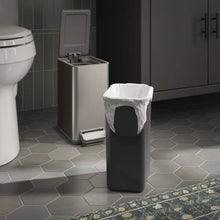 将图片加载到图库查看器，Kohler 2-Pack 6L Stainless Steel Step Trash Bin Stainless Steel
