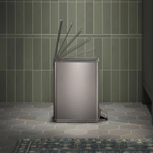 将图片加载到图库查看器，Kohler 2-Pack 6L Stainless Steel Step Trash Bin Stainless Steel
