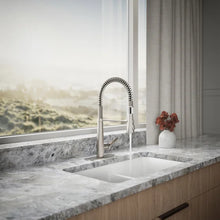 Load image into Gallery viewer, Kohler Vind Semi-Professional Pull-down Kitchen Sink Faucet Stainless Steel
