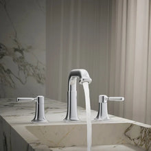 Load image into Gallery viewer, Kohler Terzet Widespread Bathroom Sink Faucet Polished Chrome
