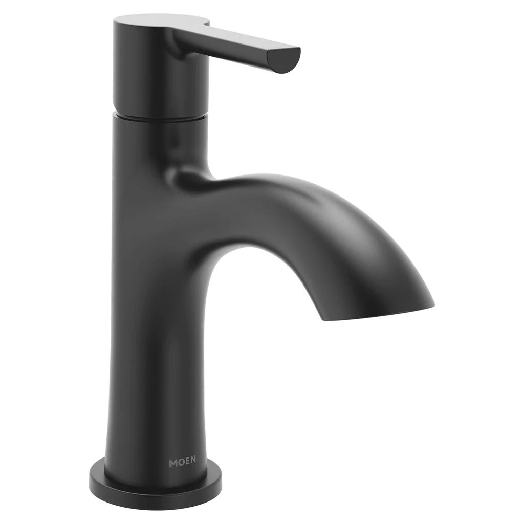 Moen Idris One Handle Bathroom Faucet Black