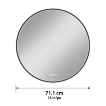 Load image into Gallery viewer, Artika Romy 28&quot; LED Lighted Wall Mirror with Defogger
