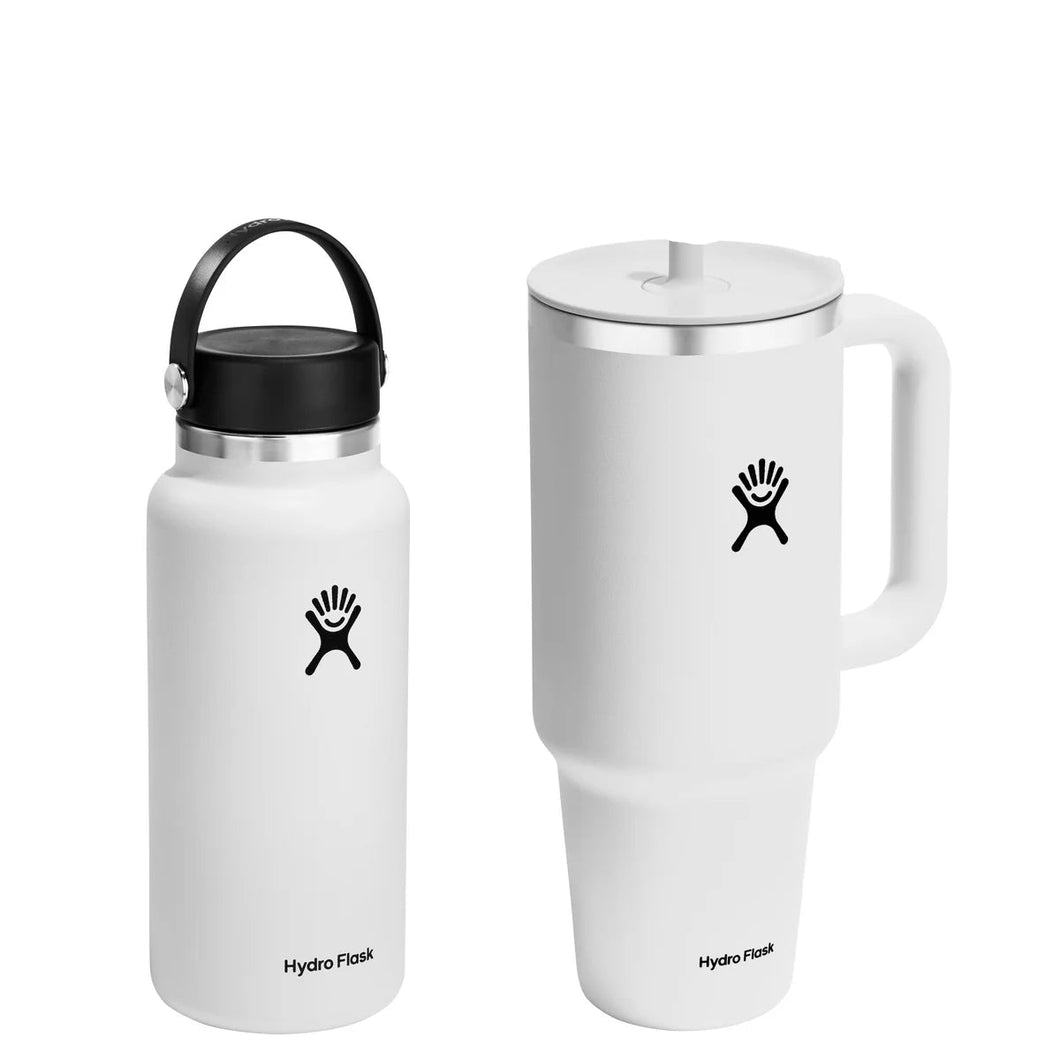 Hydro Flask Essential Hydration Set - White