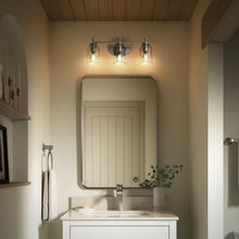 将图片加载到图库查看器，Kohler Orime Three-Light Wall Sconce
