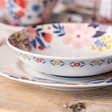 Load image into Gallery viewer, over&amp;back Spring Garden 4-piece Dinner Plate Set by Jess Phoenix
