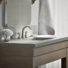 Load image into Gallery viewer, Kohler Riverly Widespread Bathroom Sink Faucet Brushed Nickel
