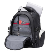 将图片加载到图库查看器，Traveler’s Choice 19" Direct Multi-Pocket Laptop Backpack
