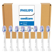 将图片加载到图库查看器，Philips Sonicare GC Gentle Clean Replacement Electric Toothbrush Heads, Ultra Soft Bristle, Gum Care, 7-pack

