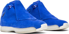 Load image into Gallery viewer, Jordan 18 Retro Racer Blue Size 12M

