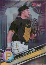 Load image into Gallery viewer, 2022 Bowman&#39;s Best Refractor Henry Davis #TP-21 Pittsburgh Pirates
