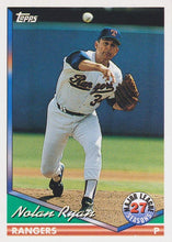 将图片加载到图库查看器，1994 Topps Baseball #1-50 Choose Yours
