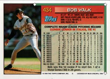 Load image into Gallery viewer, 1994 Topps Bob Walk # 434 Pittsburgh Pirates
