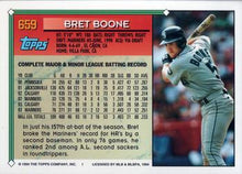Load image into Gallery viewer, 1994 Topps Bret Boone # 659 Seattle Mariners
