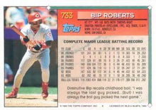 Load image into Gallery viewer, 1994 Topps Bip Roberts # 733 Cincinnati Reds
