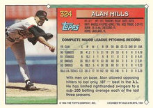 将图片加载到图库查看器，1994 Topps Alan Mills # 324 Baltimore Orioles
