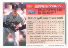 Load image into Gallery viewer, 1994 Topps Ben McDonald # 636 Baltimore Orioles

