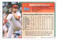 Load image into Gallery viewer, 1994 Topps Bobby Ayala RC # 673 Cincinnati Reds
