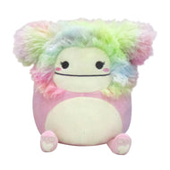 Squishmallows Caparinne the Bigfoot with Rainbow Hair 7.5