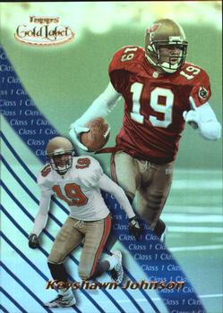 2000 Topps Gold Label Keyshawn Johnson #60 San Francisco 49ers