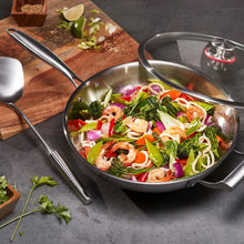 将图片加载到图库查看器，MIU Stainless 13&quot; Steel Wok
