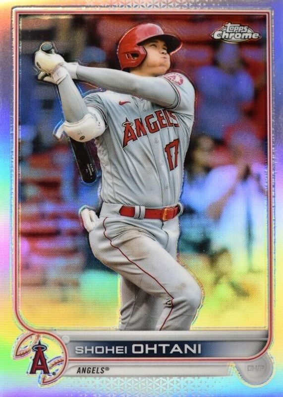 Topps Chrome Refractor Shohei Ohtani #1