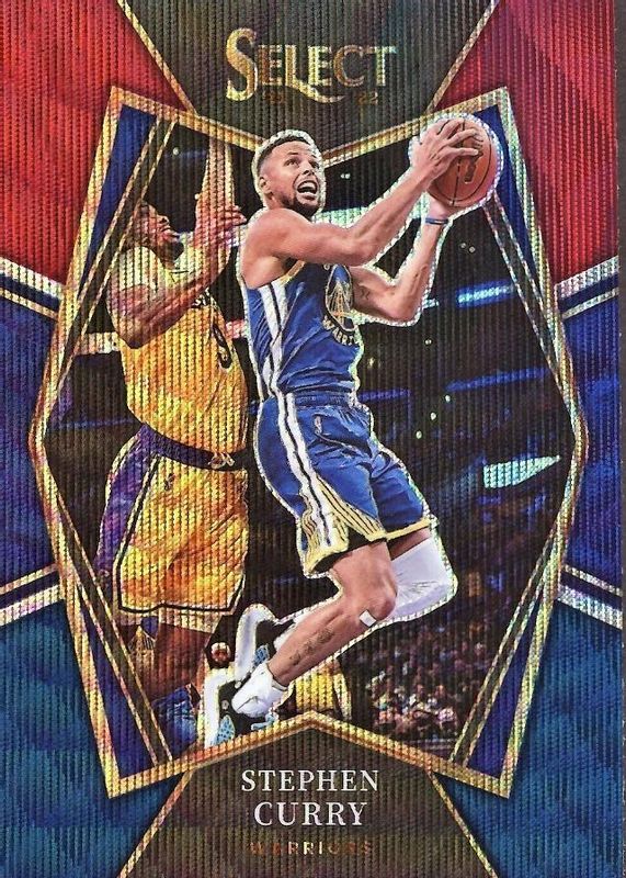 2021-22 Select Prizms Tri-Color #121 Stephen Curry