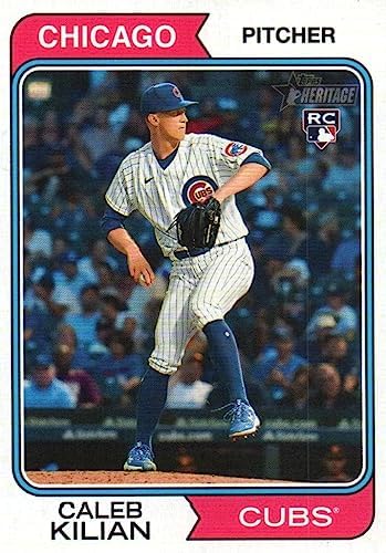 2023 Topps Heritage Caleb Kilian Rookie #92 Chicago Cubs