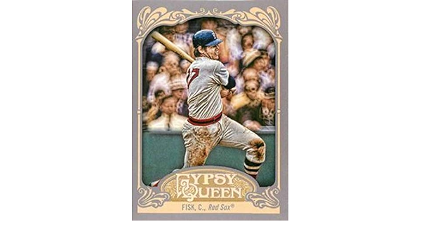 2012 Topps Gypsy Queen Mini Carlton Fisk #234 Boston Red Sox