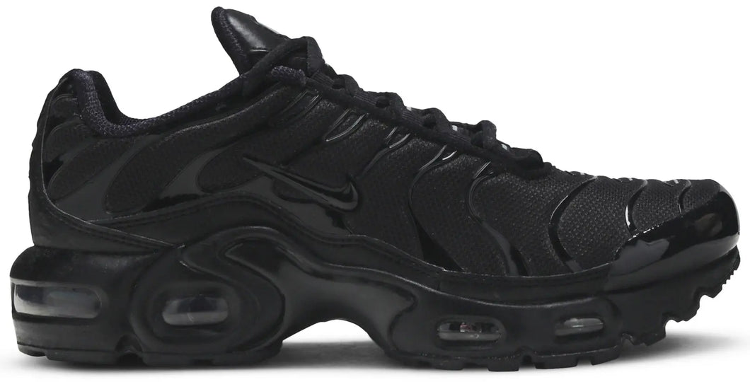 Nike Air Max Plus Triple Black Size 6.5Y / 8W New