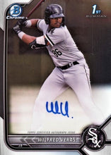 Load image into Gallery viewer, 2022 Bowman Chrome Prospect ON CARD Auto Wilfred Veras Auto #CPA-WA Chicago White Sox
