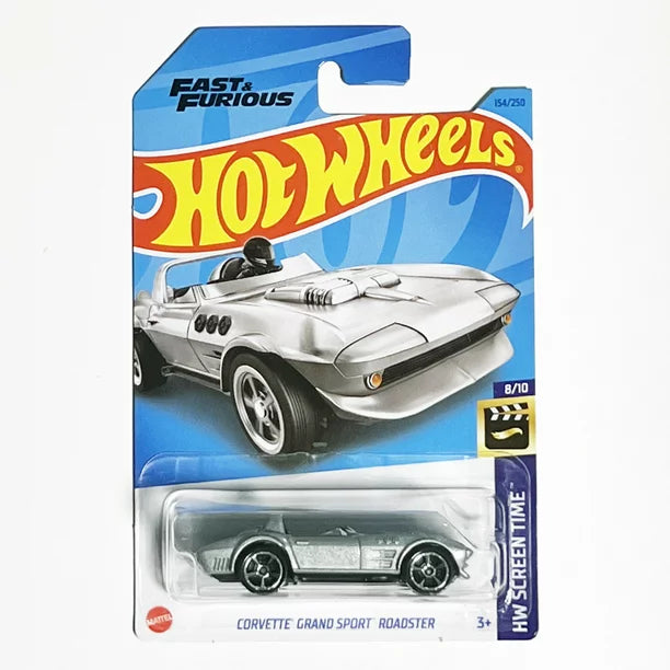 Hot Wheels Corvette Grand Sport Roadster HW Screen Time 8/10 154/250