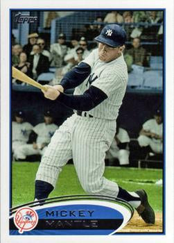 2012 Topps Mickey Mantle #7 Mint New York Yankees Baseball
