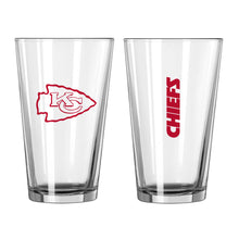 Load image into Gallery viewer, NFL Teams 16 oz Pint Glass - Assorted Team &amp; Style Choose your
