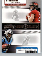 Load image into Gallery viewer, 2021 Panini Contenders Round 2 Terrace Marshall Jr. / Kyle Trask #RN-KTR
