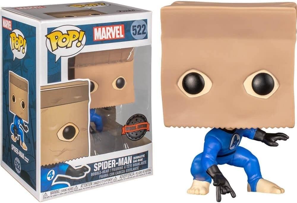 Funko POP Marvel Spider-Man Bombastic Bag-Man Vinyl Collectible Figure