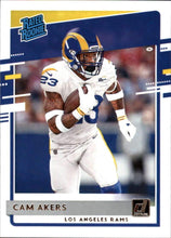 Load image into Gallery viewer, 2020 Donruss Football Cam Akers Rated Rookie 325 Los Angeles Chargers
