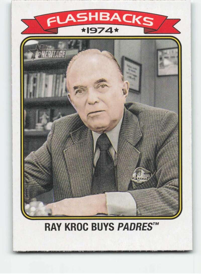 2023 Topps Heritage Flashback 1974 Ray Kroc Buy Padres #NF-4