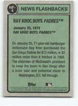 Load image into Gallery viewer, 2023 Topps Heritage Flashback 1974 Ray Kroc Buy Padres #NF-4
